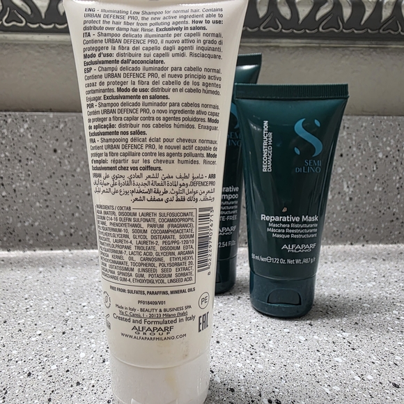 Semi di Lino Hair Care Set - White and Green - Picture 3 of 8